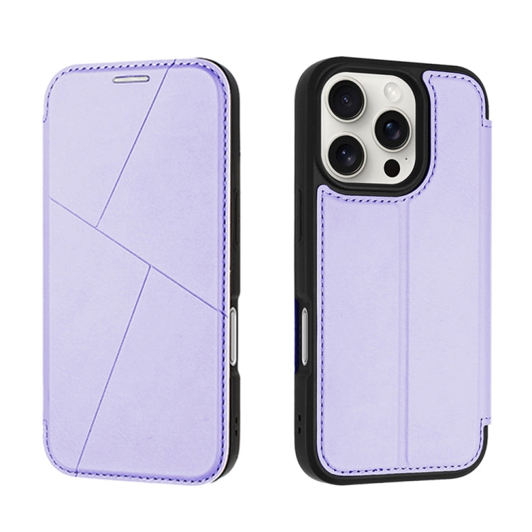Magnetic Armor Series RFID Card Slots Leather Phone Case, For iPhone 16 Pro Max, For iPhone 16 Pro, For iPhone 16 Plus, For iPhone 16