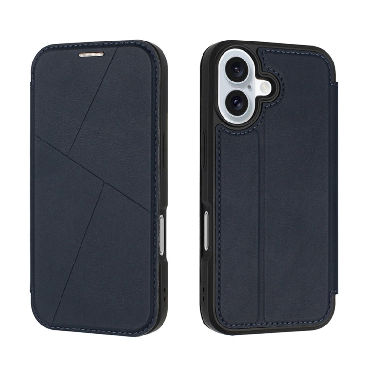 Magnetic Armor Series RFID Card Slots Leather Phone Case, For iPhone 16 Pro Max, For iPhone 16 Pro, For iPhone 16 Plus, For iPhone 16