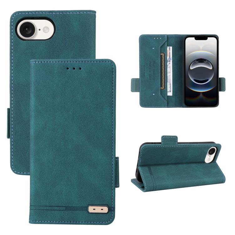 Magnetic Clasp Leather Phone Case, For iPhone 17 Pro Max, For iPhone 17 Pro, For iPhone 17, For iPhone SE 2024
