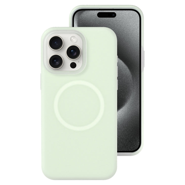 Jelly Liquid Silicone MagSafe Magnetic Phone Case, For iPhone 16, For iPhone 15 Pro Max