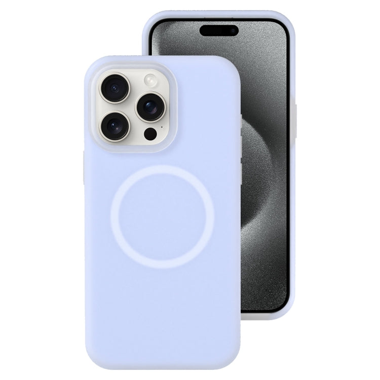 Jelly Liquid Silicone MagSafe Magnetic Phone Case, For iPhone 16, For iPhone 15 Pro Max