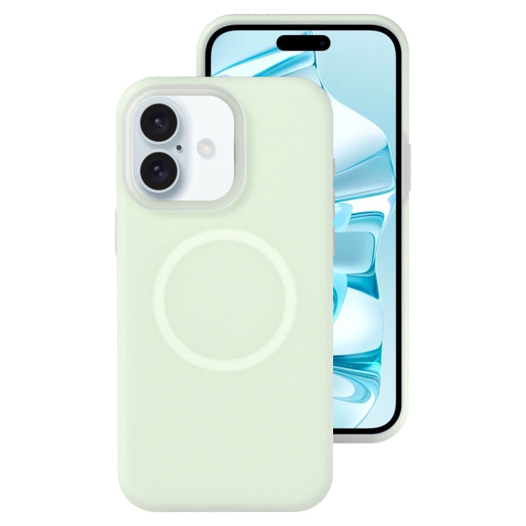 Jelly Liquid Silicone MagSafe Magnetic Phone Case, For iPhone 16, For iPhone 15 Pro Max