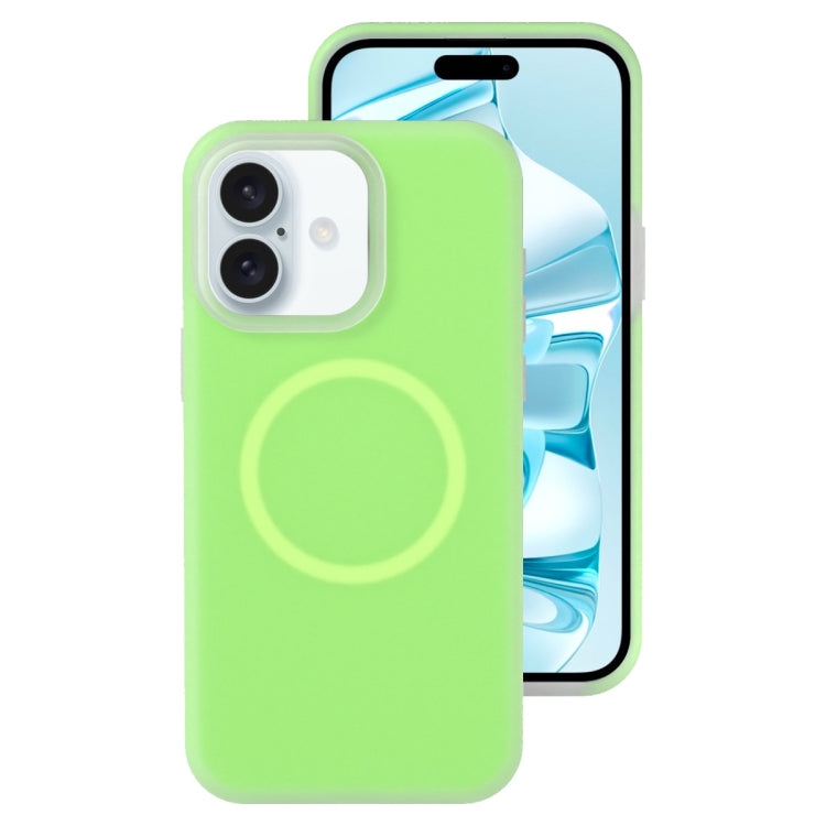 Jelly Liquid Silicone MagSafe Magnetic Phone Case, For iPhone 16, For iPhone 15 Pro Max