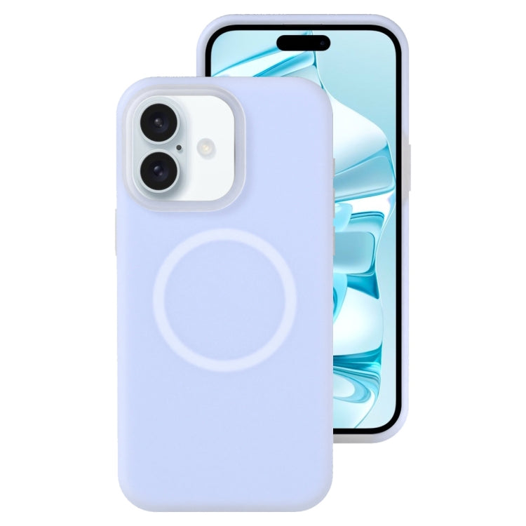 Jelly Liquid Silicone MagSafe Magnetic Phone Case, For iPhone 16 Pro, For iPhone 16 Plus