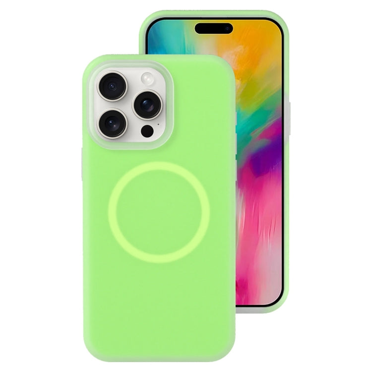 Jelly Liquid Silicone MagSafe Magnetic Phone Case, For iPhone 16e, For iPhone 16 Pro Max