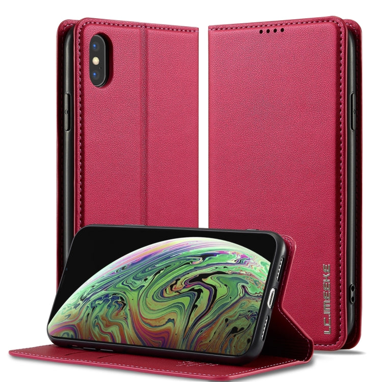 LC.IMEEKE L1 Series Frosted Fine Texture PU Phone Case