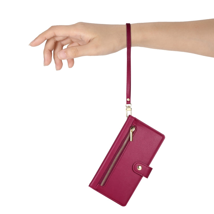 Nine Card-slot Zipper Wallet Bag Leather Phone Case, For iPhone 11 Pro Max, For iPhone 11, For iPhone 11 Pro