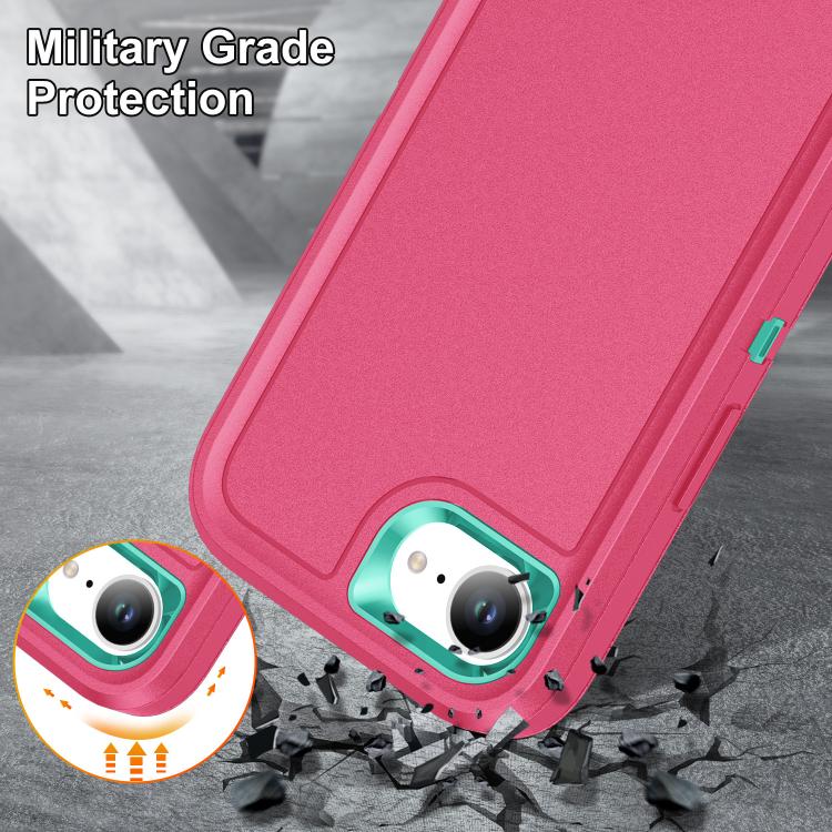 Rugged PC + Silicone Phone Case with Holder
