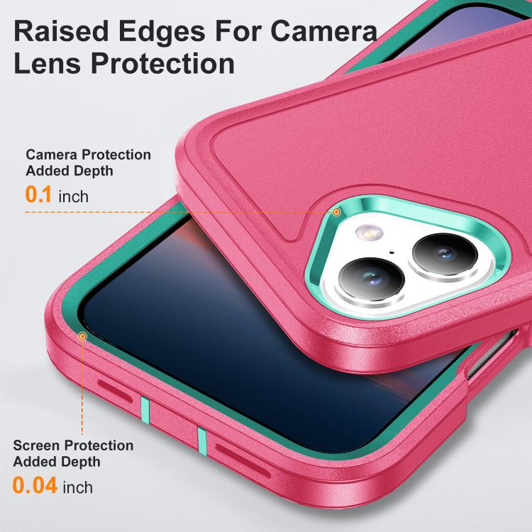 Rugged PC + Silicone Phone Case with Holder