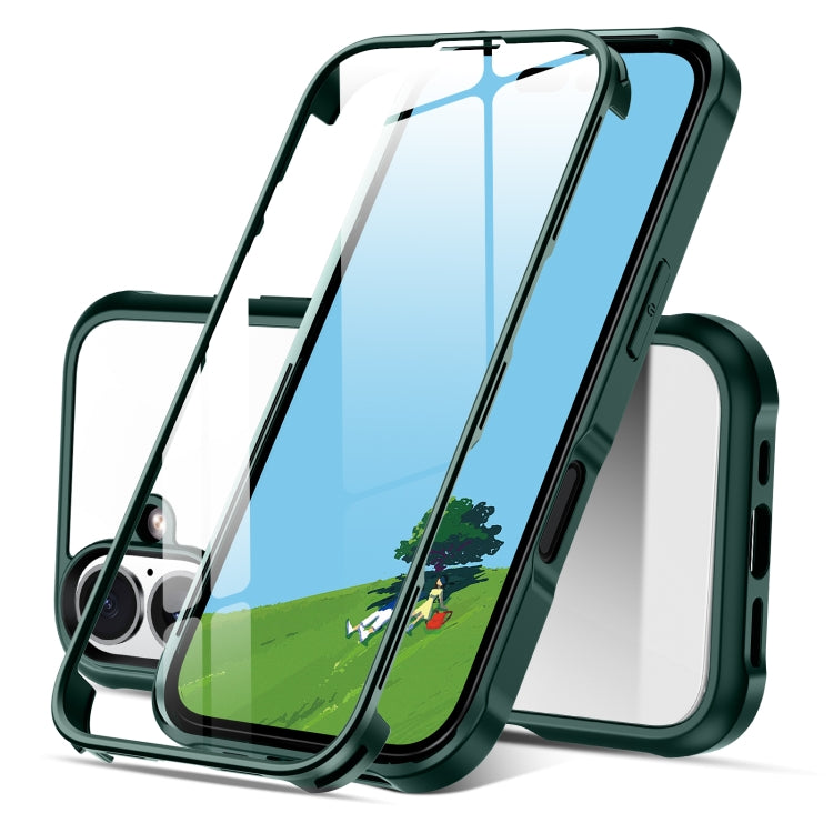 Double-sided Plastic Glass Phone Protective Case