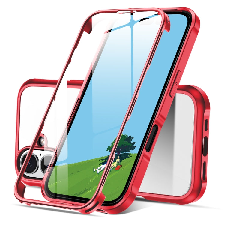 Double-sided Plastic Glass Phone Protective Case