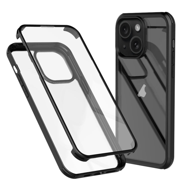 Double-sided Plastic Glass Phone Protective Case