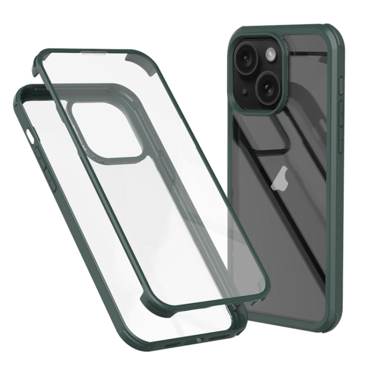 Double-sided Plastic Glass Phone Protective Case