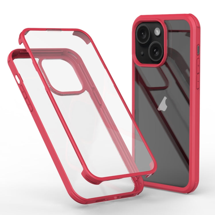 Double-sided Plastic Glass Phone Protective Case