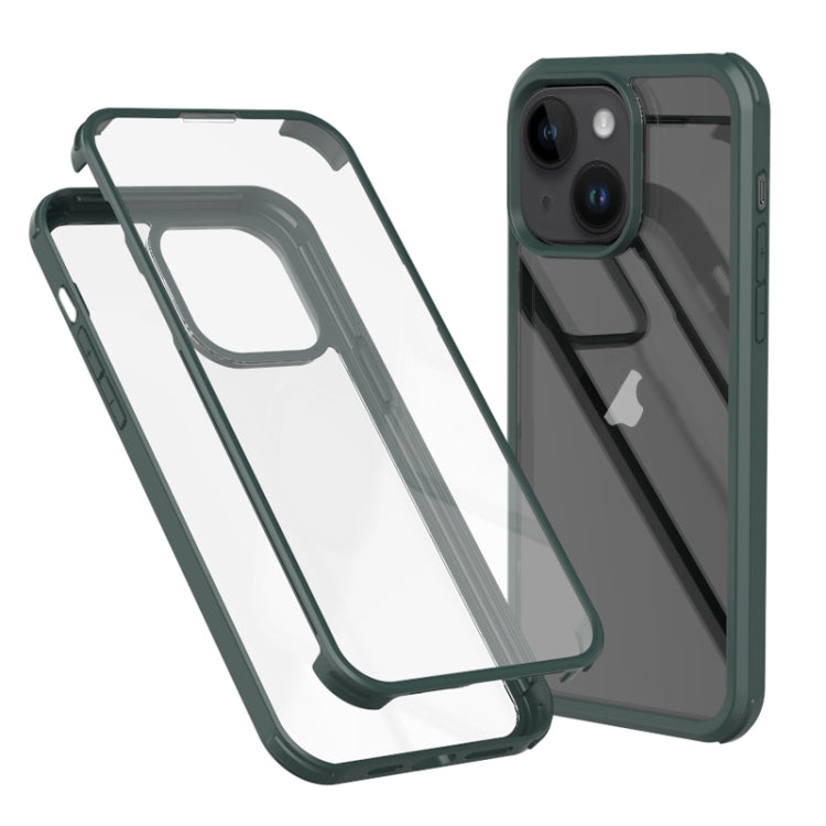 Double-sided Plastic Glass Phone Protective Case