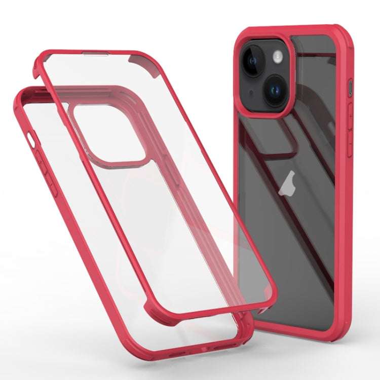 Double-sided Plastic Glass Phone Protective Case