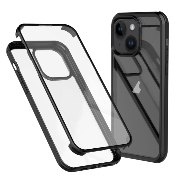 Double-sided Plastic Glass Phone Protective Case