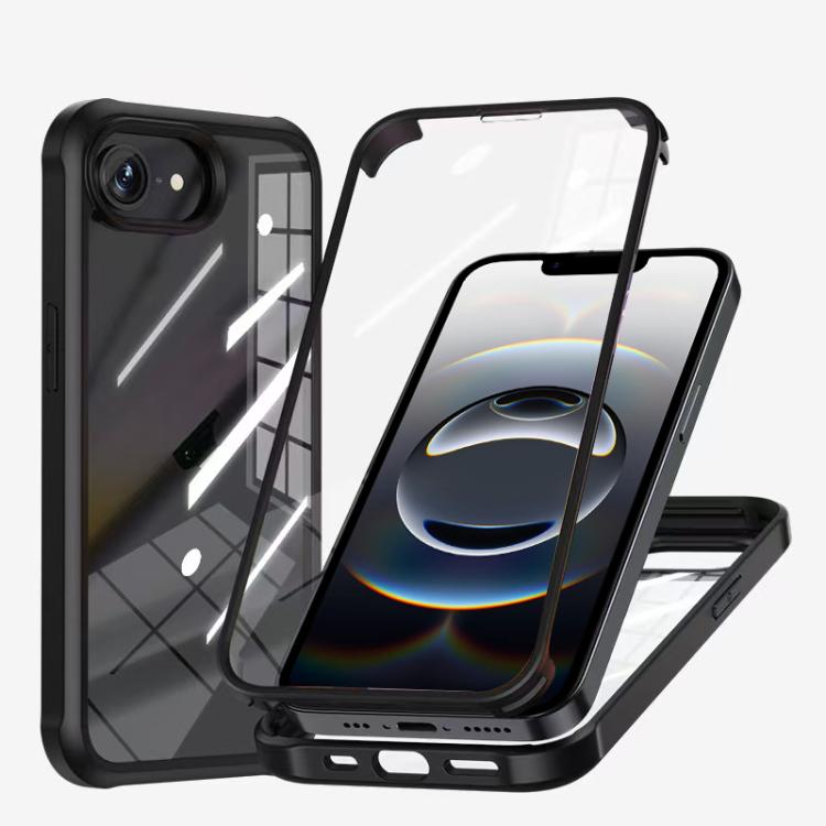 Double-sided Plastic Glass Phone Protective Case