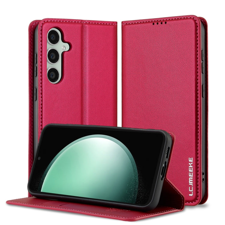LC.IMEEKE L1 Series Frosted Fine Texture PU Phone Case, For Samsung Galaxy S23 FE 5G, For Samsung Galaxy S23 Ultra 5G, For Samsung Galaxy S23+ 5G, For Samsung Galaxy S23 5G