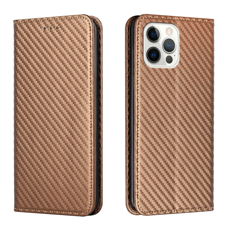 Carbon Fiber Texture Magnetic Flip Leather Phone Case, For iPhone 16e, For iPhone 16 Pro Max, For iPhone 16 Pro, For iPhone 16 Plus
