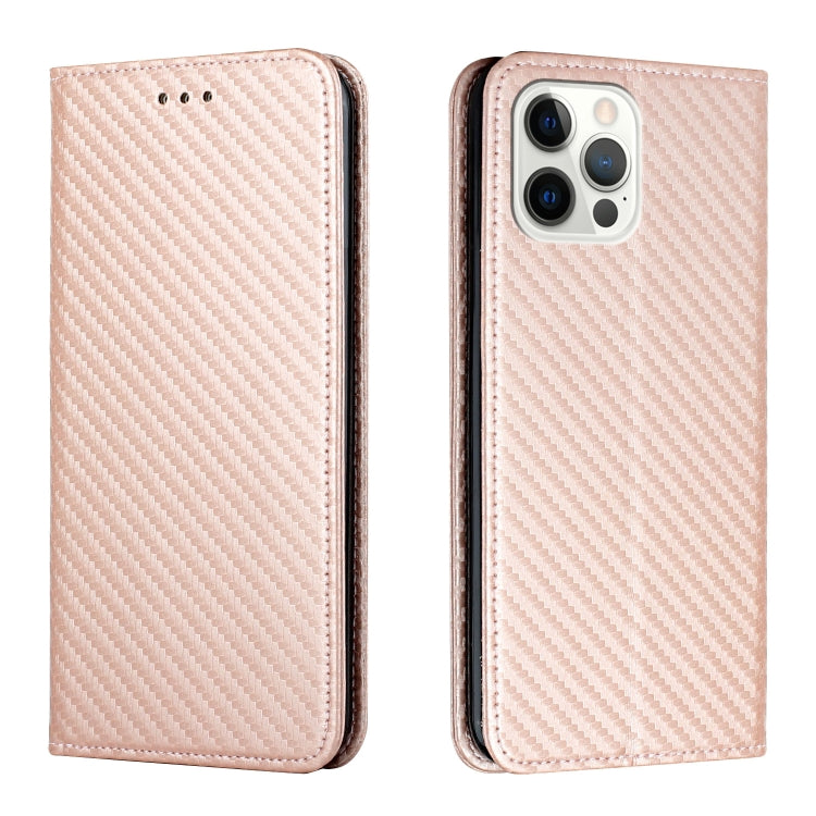 Carbon Fiber Texture Magnetic Flip Leather Phone Case, For iPhone 16e, For iPhone 16 Pro Max, For iPhone 16 Pro, For iPhone 16 Plus