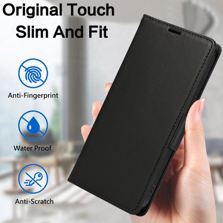 Side Buckle RFID Anti-theft Leather Phone Case