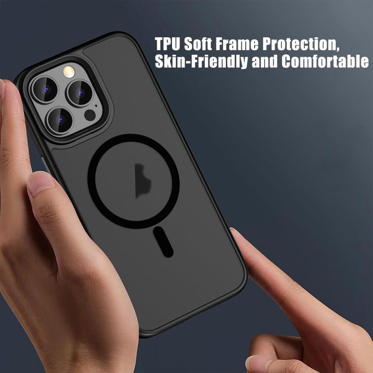 Skin Feel Frosted MagSafe Magnetic Phone Case, For iPhone 16 Pro Max, For iPhone 16 Pro, For iPhone 16 Plus, For iPhone 16, For iPhone 15 Pro Max, For iPhone 15 Pro, For iPhone 15 Plus, For iPhone 15, For iPhone 14 Plus, For iPhone 14, For iPhone 14 Pr...