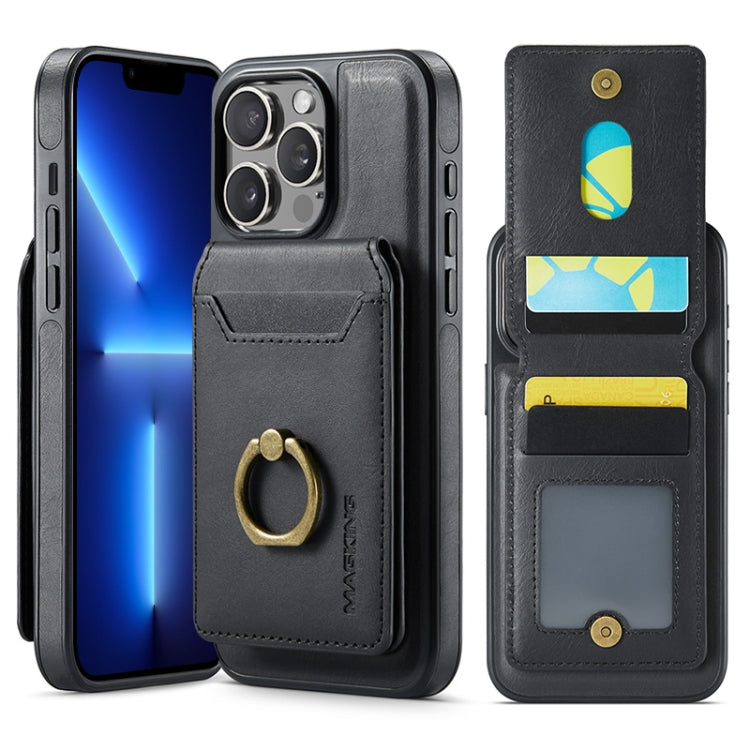 MAGKING K1 MagSafe Detachable Wallet RFID Back Cover Phone Case