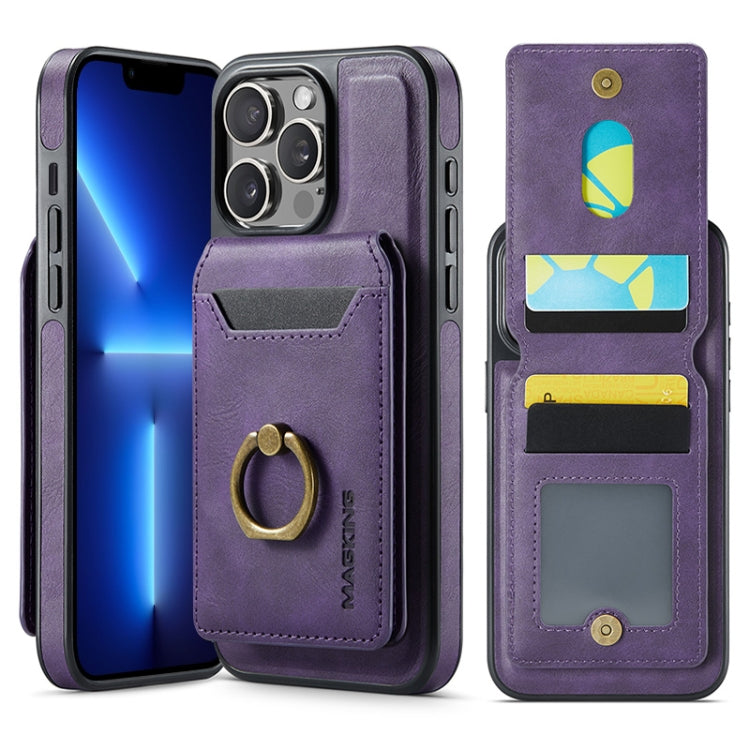 MAGKING K1 MagSafe Detachable Wallet RFID Back Cover Phone Case