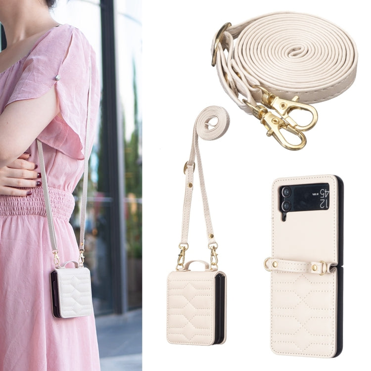 V-shaped Crossbody Lanyard Leather Phone Case