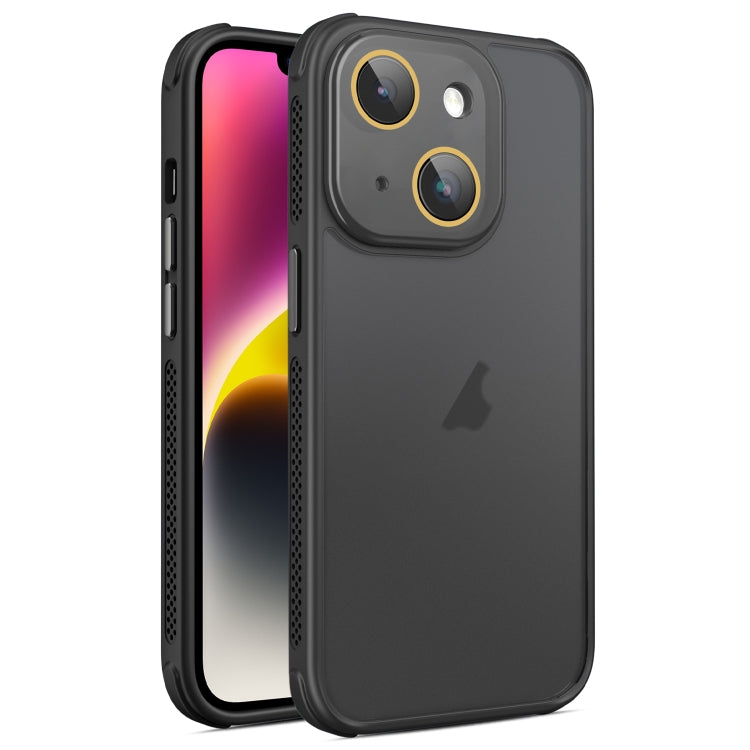 Hardware Side Cooling Skin Feel Frosted Phone Case with Lens Film, For iPhone 14, For iPhone 14 Pro, For iPhone 14 Pro Max