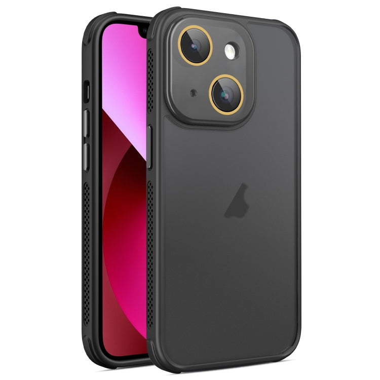 Hardware Side Cooling Skin Feel Frosted Phone Case with Lens Film, For iPhone 13 Pro Max, For iPhone 13 Pro, For iPhone 13