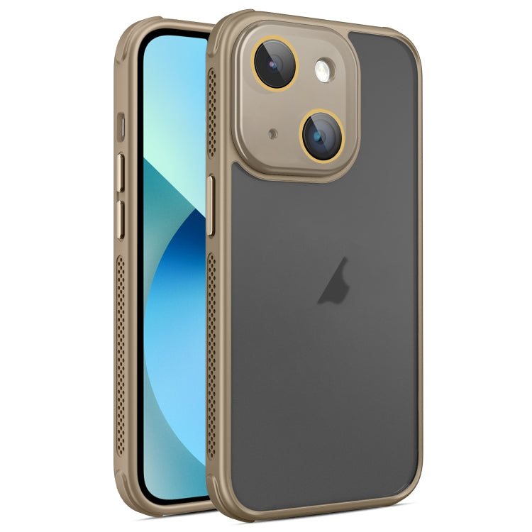 Hardware Side Cooling Skin Feel Frosted Phone Case with Lens Film, For iPhone 13 Pro Max, For iPhone 13 Pro, For iPhone 13