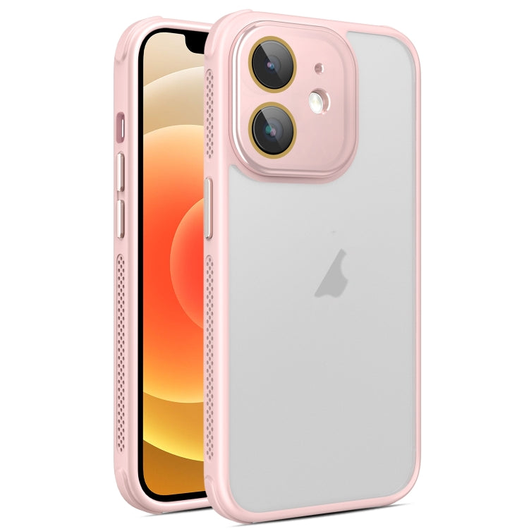 Hardware Side Cooling Skin Feel Frosted Phone Case with Lens Film, For iPhone 12, For iPhone 12 Pro Max, For iPhone 12 Pro