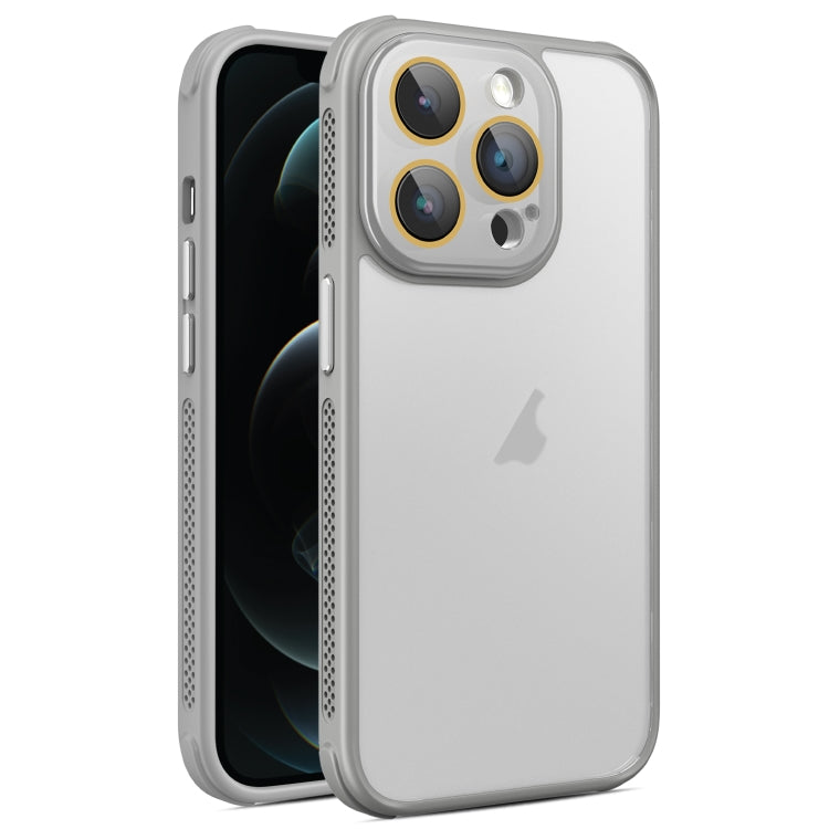Hardware Side Cooling Skin Feel Frosted Phone Case with Lens Film, For iPhone 12, For iPhone 12 Pro Max, For iPhone 12 Pro