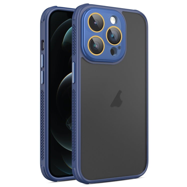 Hardware Side Cooling Skin Feel Frosted Phone Case with Lens Film, For iPhone 12, For iPhone 12 Pro Max, For iPhone 12 Pro