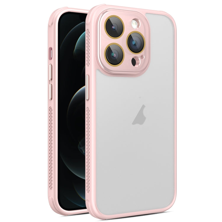 Hardware Side Cooling Skin Feel Frosted Phone Case with Lens Film, For iPhone 12, For iPhone 12 Pro Max, For iPhone 12 Pro