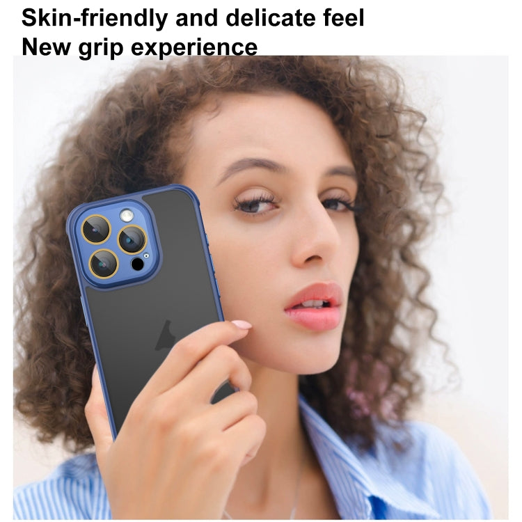 Hardware Side Cooling Skin Feel Frosted Phone Case with Lens Film, For iPhone 15 Plus, For iPhone 15, For iPhone 14 Plus