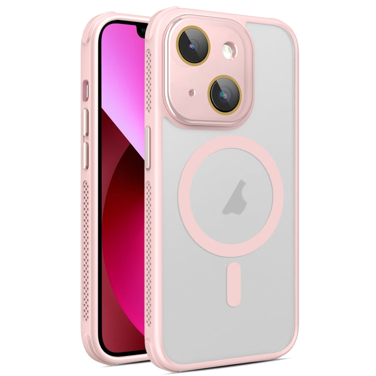 Hardware Side Cooling Skin Feel Frosted MagSafe Magnetic Phone Case with Lens Film, For iPhone 13 Pro Max, For iPhone 13 Pro, For iPhone 13