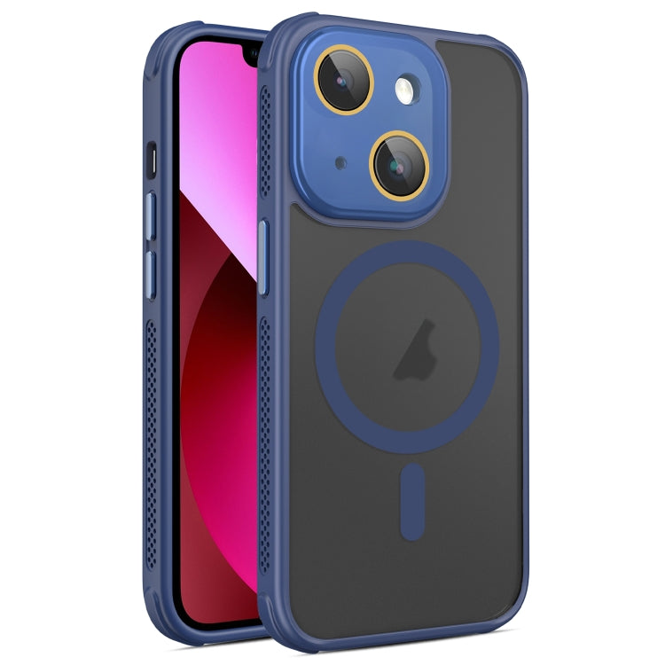 Hardware Side Cooling Skin Feel Frosted MagSafe Magnetic Phone Case with Lens Film, For iPhone 13 Pro Max, For iPhone 13 Pro, For iPhone 13