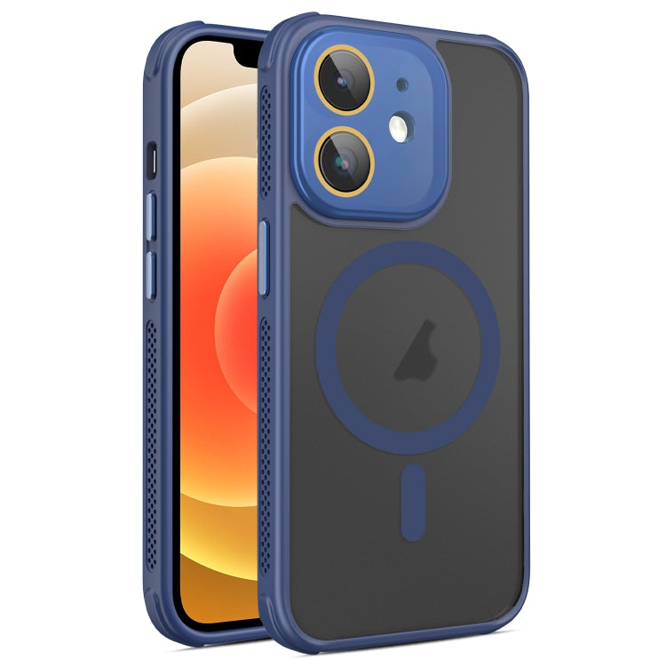 Hardware Side Cooling Skin Feel Frosted MagSafe Magnetic Phone Case with Lens Film, For iPhone 12, For iPhone 12 Pro Max, For iPhone 12 Pro