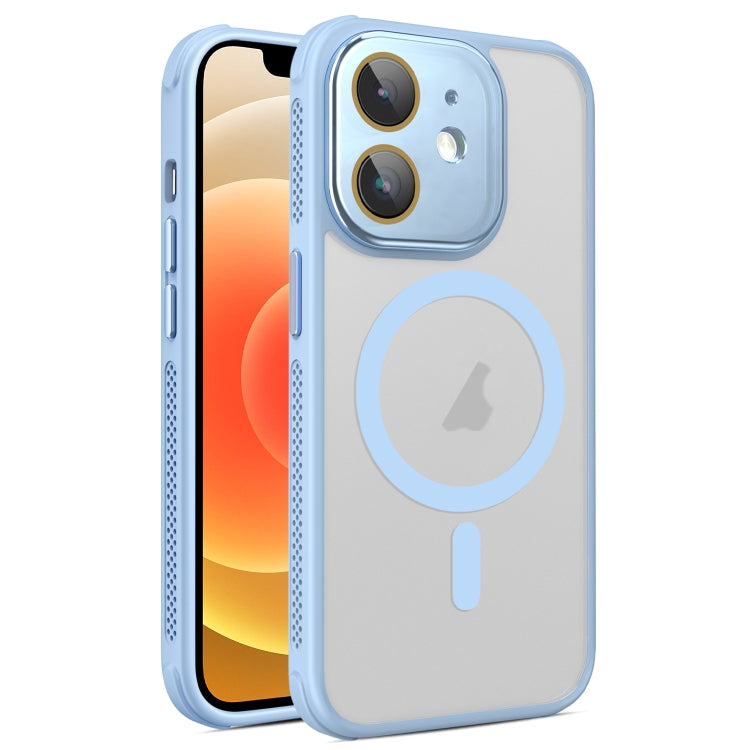 Hardware Side Cooling Skin Feel Frosted MagSafe Magnetic Phone Case with Lens Film, For iPhone 12, For iPhone 12 Pro Max, For iPhone 12 Pro