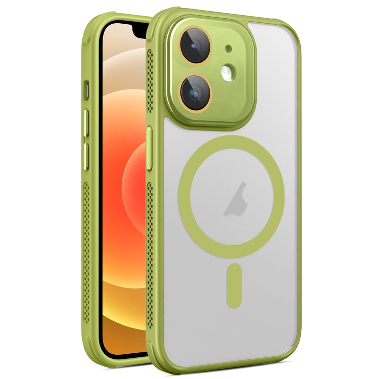 Hardware Side Cooling Skin Feel Frosted MagSafe Magnetic Phone Case with Lens Film, For iPhone 12, For iPhone 12 Pro Max, For iPhone 12 Pro