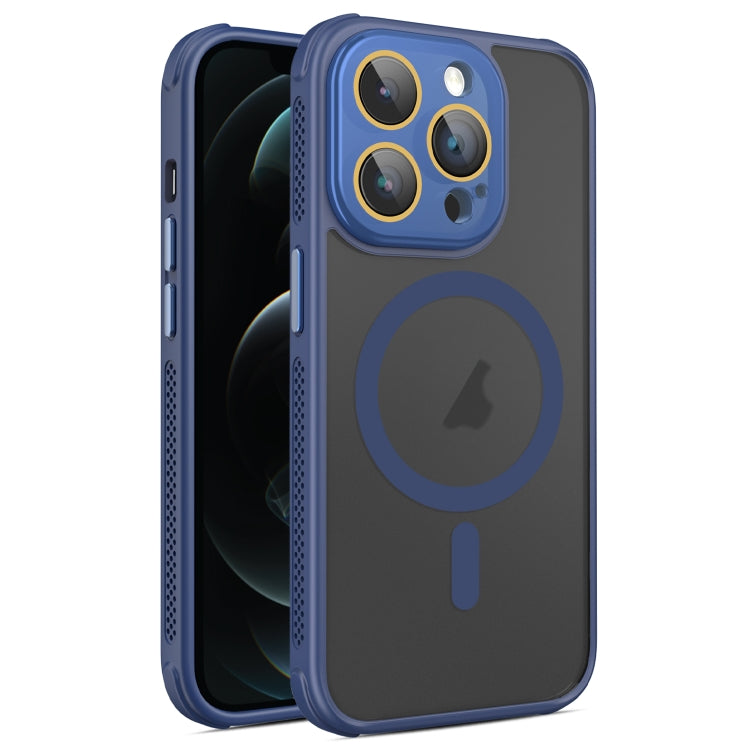 Hardware Side Cooling Skin Feel Frosted MagSafe Magnetic Phone Case with Lens Film, For iPhone 12, For iPhone 12 Pro Max, For iPhone 12 Pro