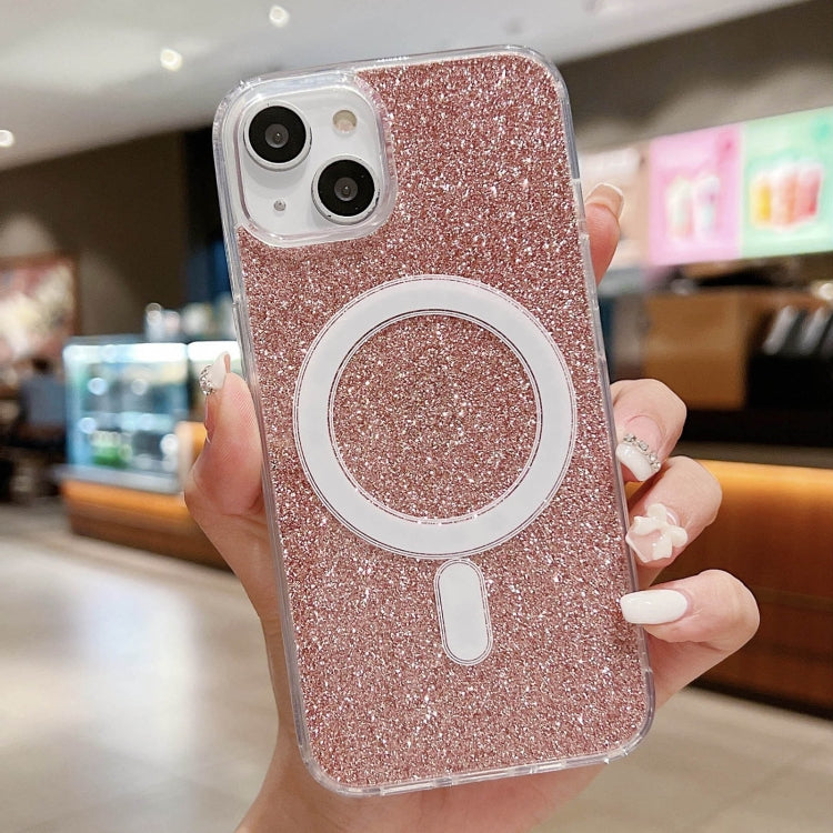 Acrylic Transparent Glitter MagSafe Phone Case, For iPhone 13 Pro, For iPhone 13, For iPhone 12 / 12 Pro