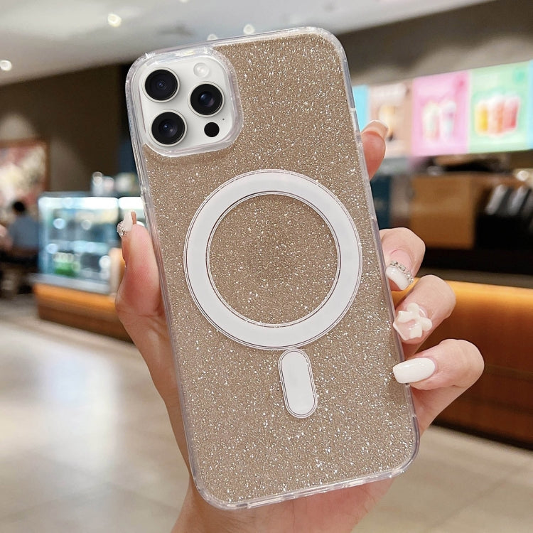 Acrylic Transparent Glitter MagSafe Phone Case, For iPhone 13 Pro, For iPhone 13, For iPhone 12 / 12 Pro