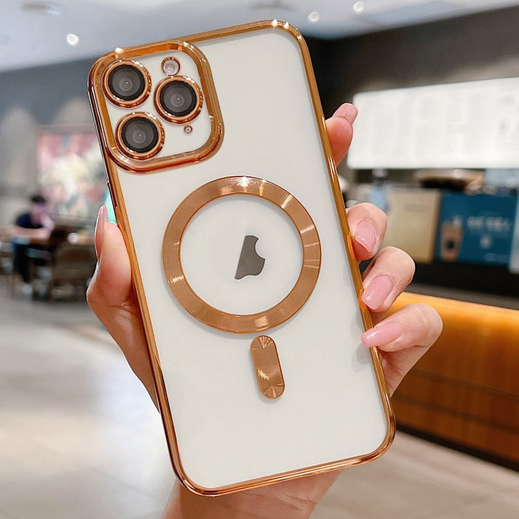 Electroplating MagSafe Phone Case, For iPhone 11 Pro