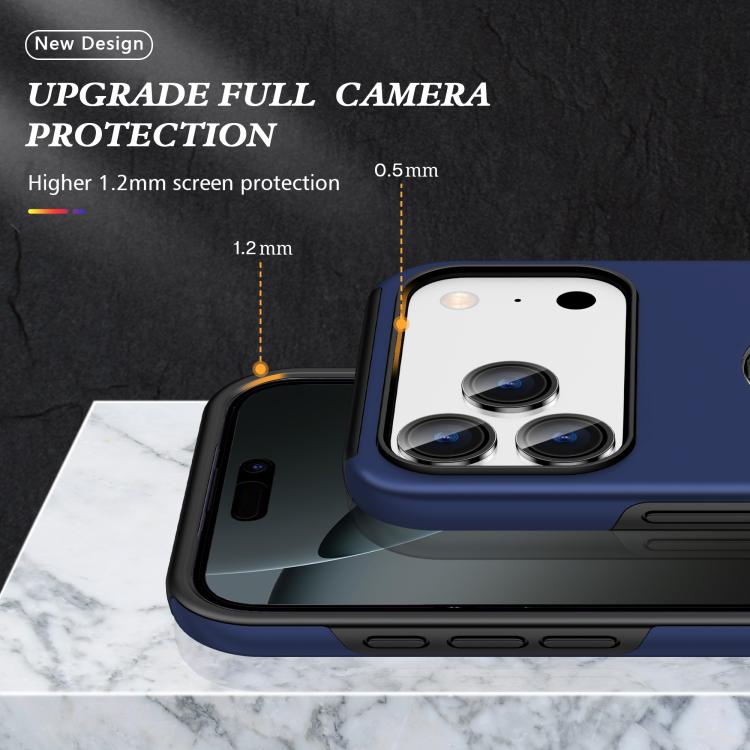 PC + TPU Magnetic Phone Case with Invisible Ring Holder, For iPhone 17 Pro Max, For iPhone 17, For iPhone 17 Air