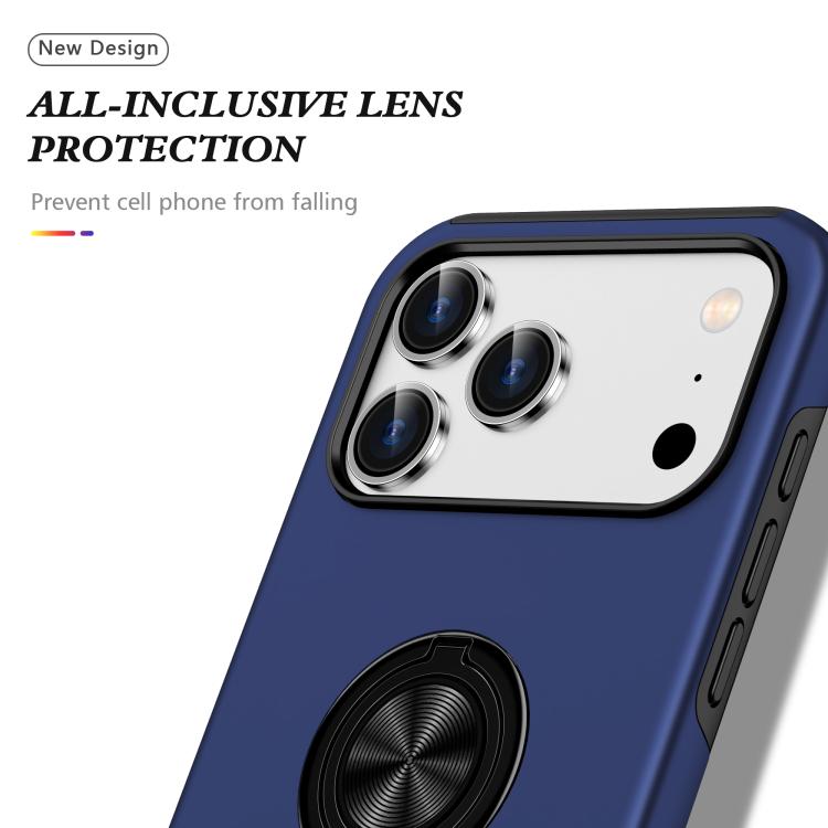PC + TPU Magnetic Phone Case with Invisible Ring Holder, For iPhone 17 Pro Max, For iPhone 17, For iPhone 17 Air