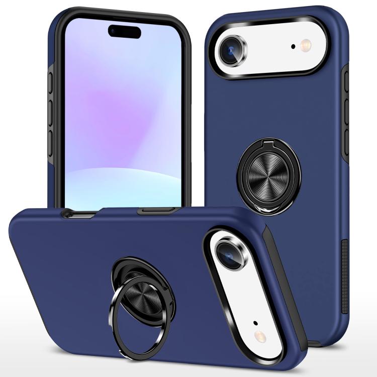PC + TPU Magnetic Phone Case with Invisible Ring Holder, For iPhone 17 Pro Max, For iPhone 17, For iPhone 17 Air